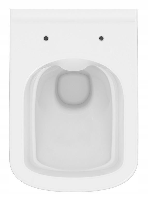 Bezkołnierzowa misa WC – Czystość i higiena na pierwszym miejscu