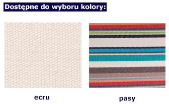 Hamak ogrodowy Amir 3X - dwa kolory do wyboru (ecru i pasy)