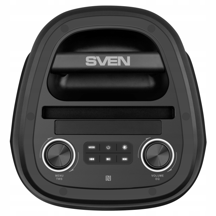 SVEN PS-850 – Imprezowy Głośnik Bluetooth z Karaoke i Podświetleniem RGB
