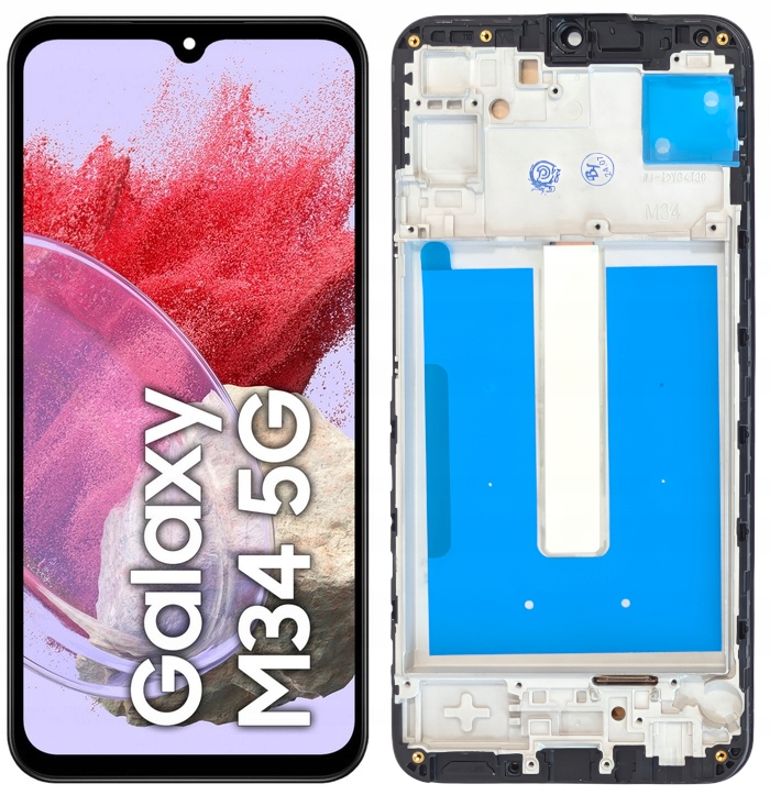 Wyświetlacz LCD do Samsung M34 5G Incell w ramce – Idealne rozwiązanie dla Twojego telefonu