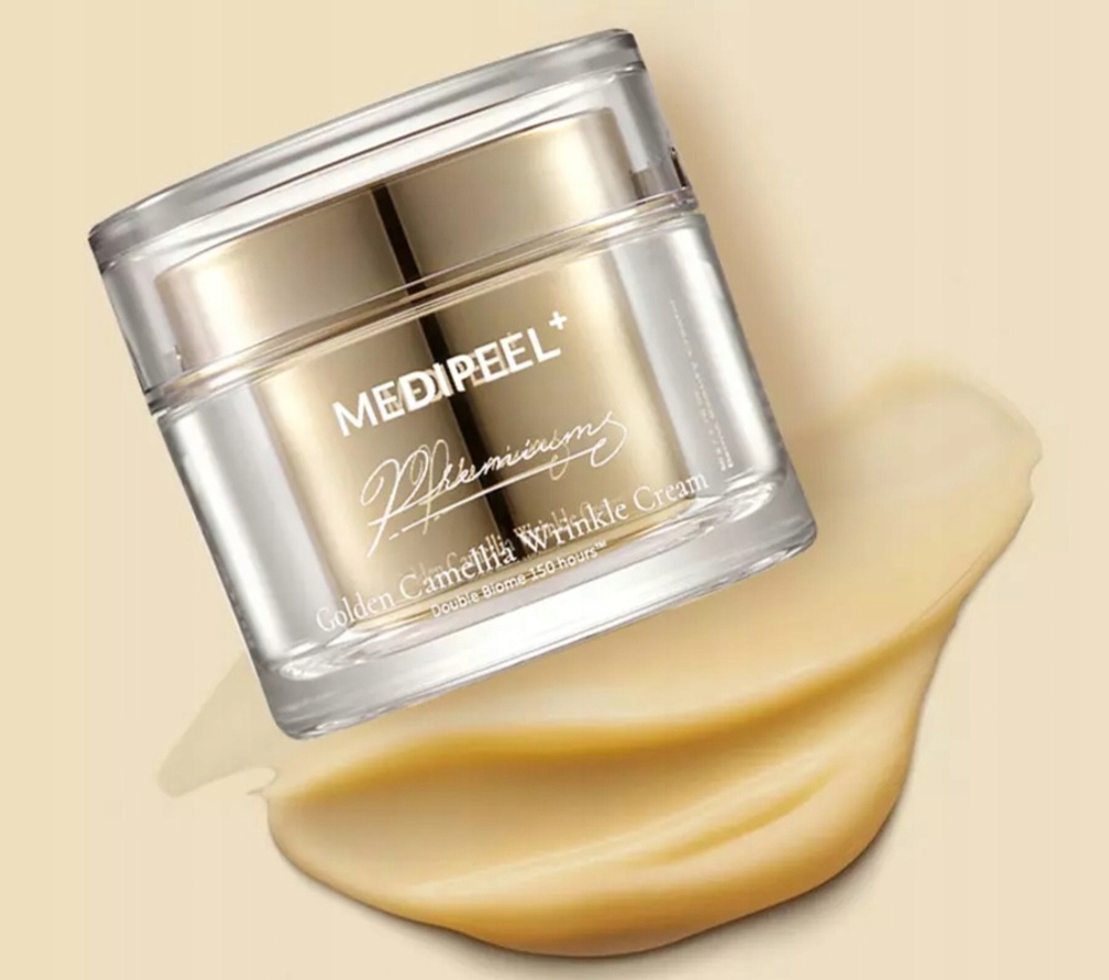 MEDI-PEEL Premium Golden Camellia Wrinkle Cream – Luksusowy Krem Przeciwzmarszczkowy