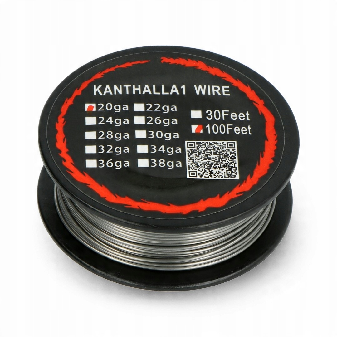 Drut oporowy Kanthal A1 0,81mm 2,85Ω/m - 30,5m – Wysoka jakość i wydajność