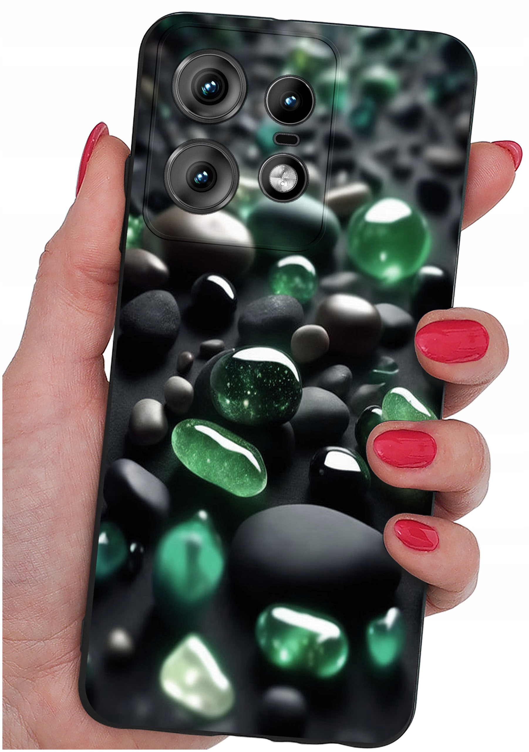 Etui do Motorola Moto EDGE 50 Pro WZORY | SILIKONOWE MATT CASE – Ochrona i styl w jednym