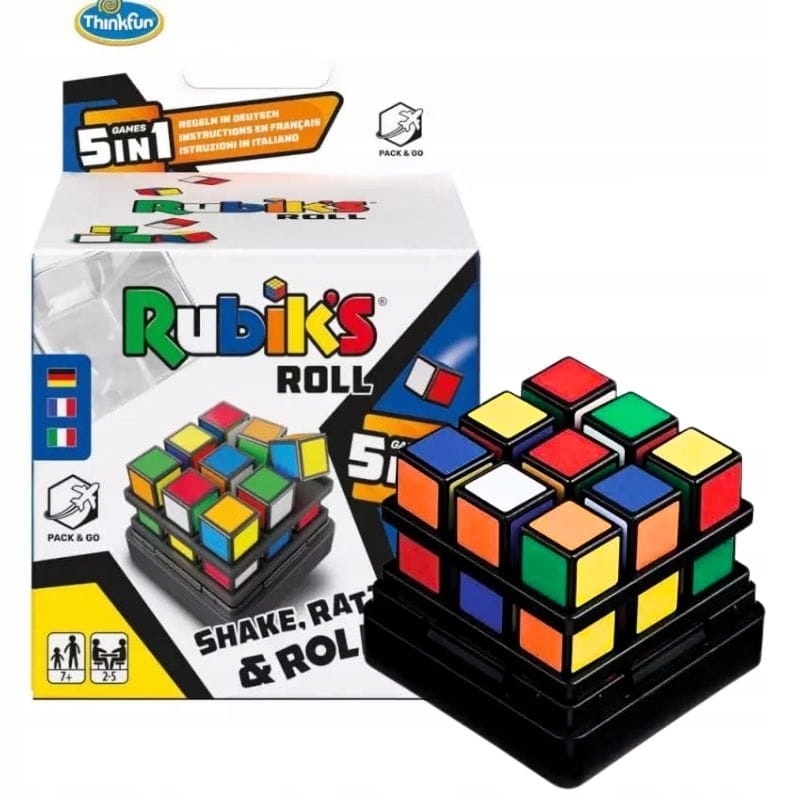 Kostka Rubika Rubik's Gra 5w1 76458 – Zabawka dla Dzieci 7+