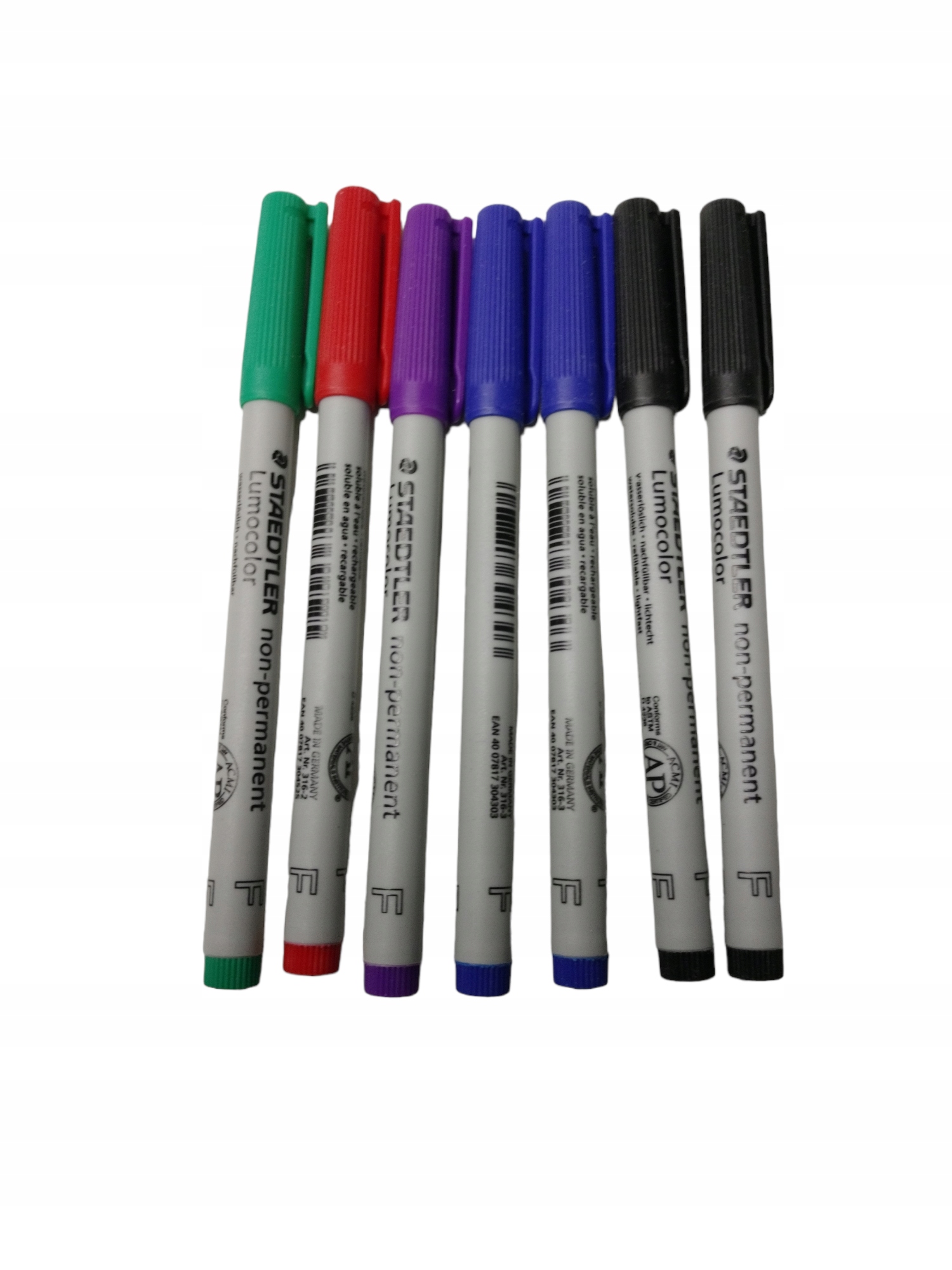 Wielokolorowe pisaki w zestawie 10 sztuk