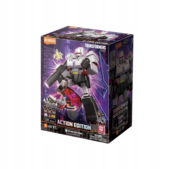 Blokees Transformers Action Edition - G1 MEGATRON – Ikona z pierwszej generacji