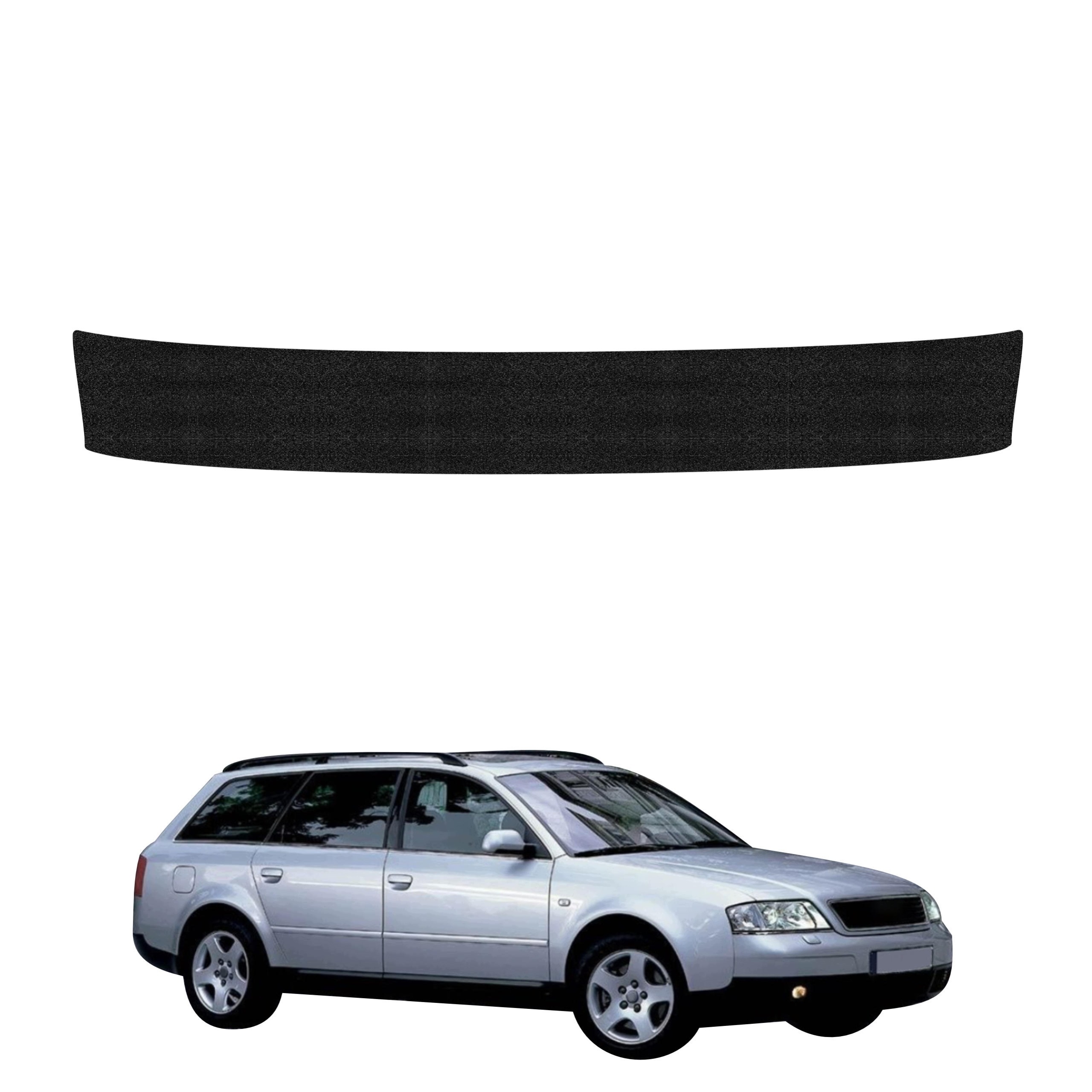 Czarna powłoka techniczna GrizzGlass HeavyDuty Black na próg bagażnika do Audi A6 C5 Avant (1998-2004)