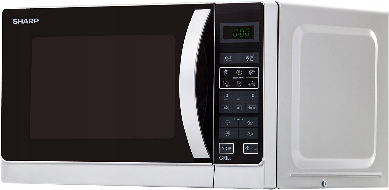 Mikrofalówka z Grillem Sharp R-742INW 900 W 25 L – Idealne rozwiązanie dla Twojej kuchni