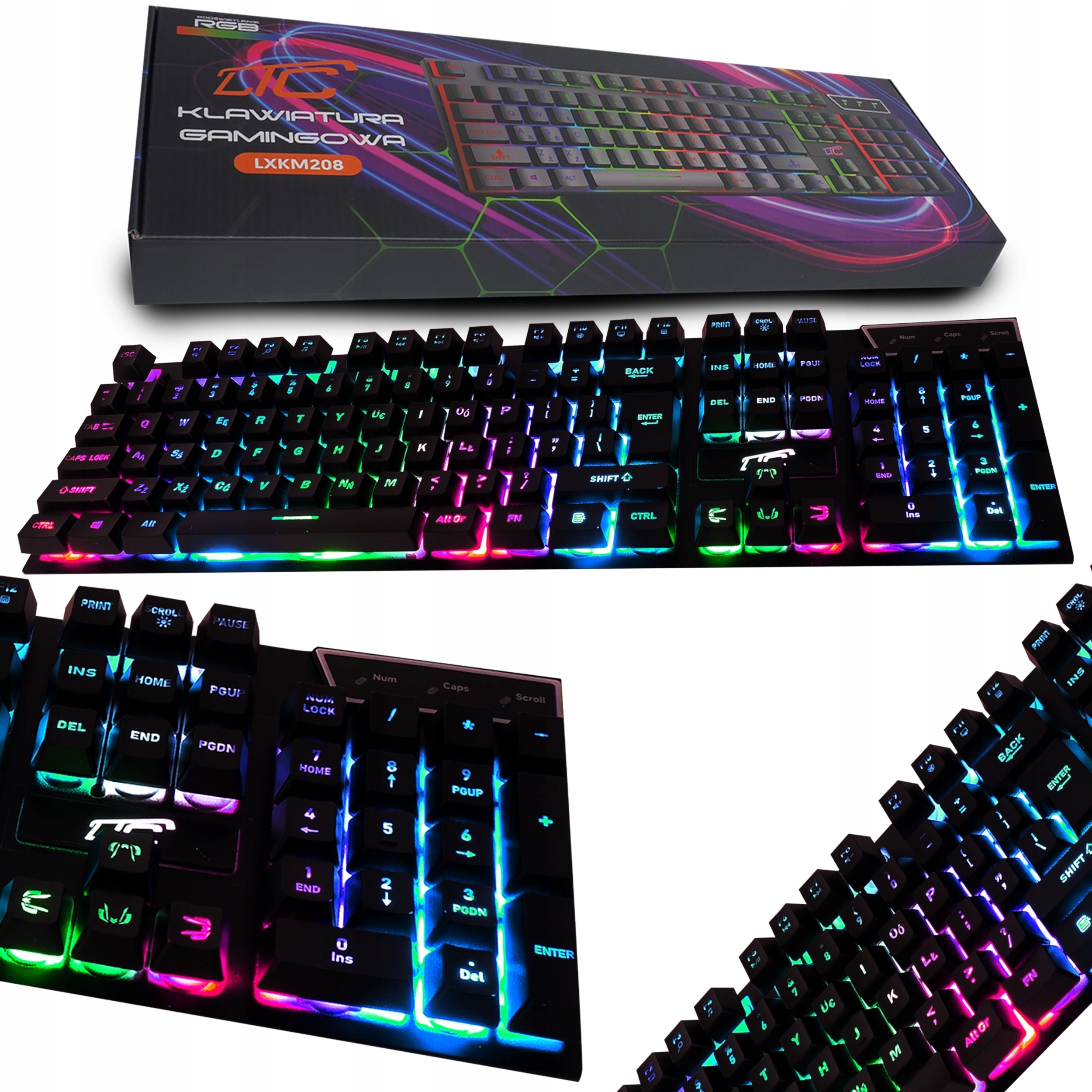 Klawiatura RGB komputerowa gamingowa – Idealny wybór dla graczy