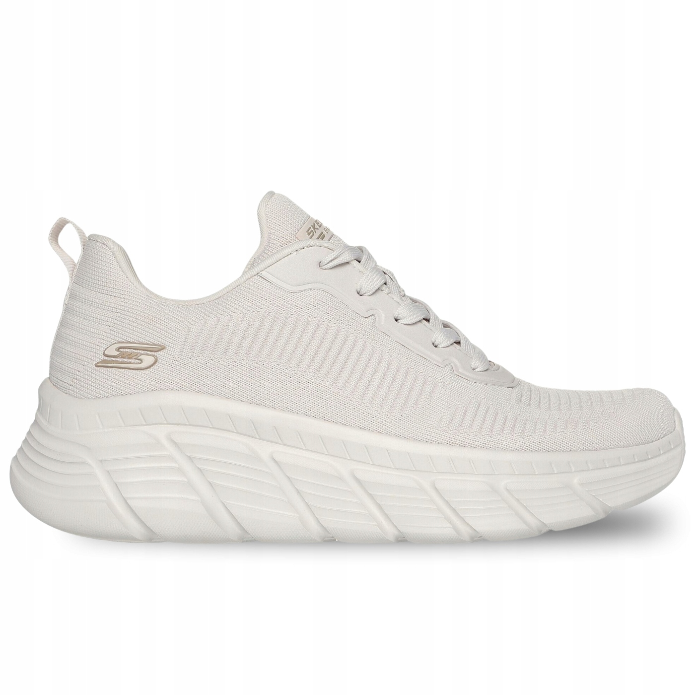 Buty damskie SKECHERS BOBS Sport B Flex Hi (117385-OFWT) – Komfort i styl na co dzień