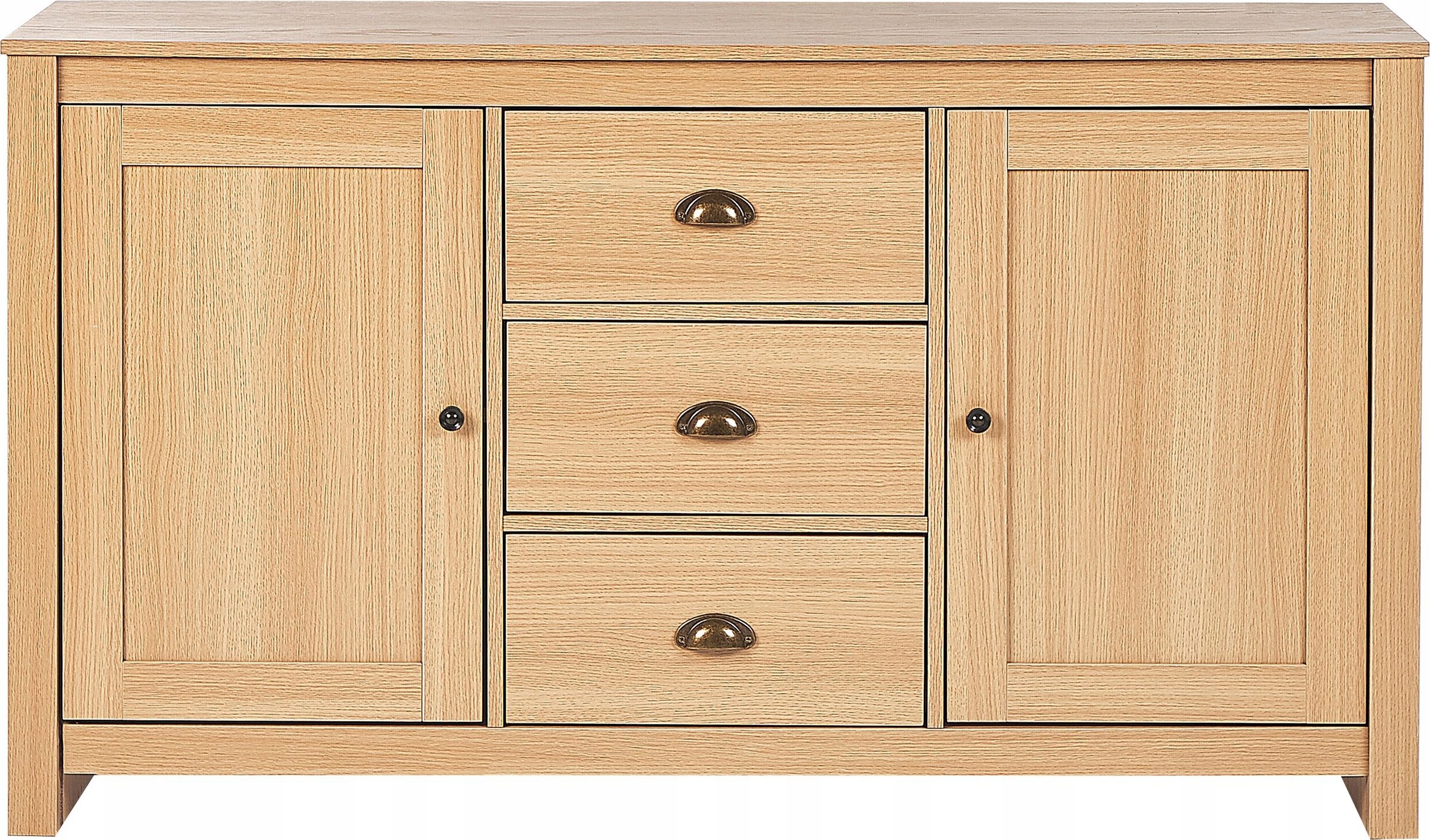 Przestronność dzięki dwóm szafkom i trzem szufladom