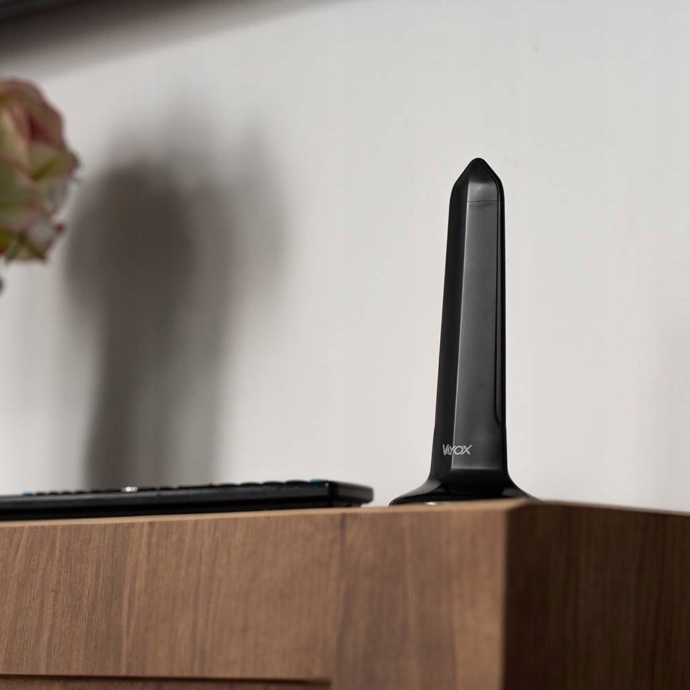 Antena pokojowa do odbioru TV naziemnej DVB-T/T2 VA0127 Vayox – Nowoczesne rozwiązanie dla Twojego telewizora