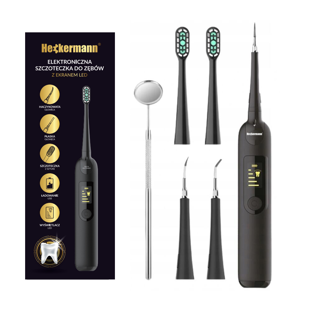 Skuteczność w usuwaniu osadów – 11000 ruchów sonicznych na minutę