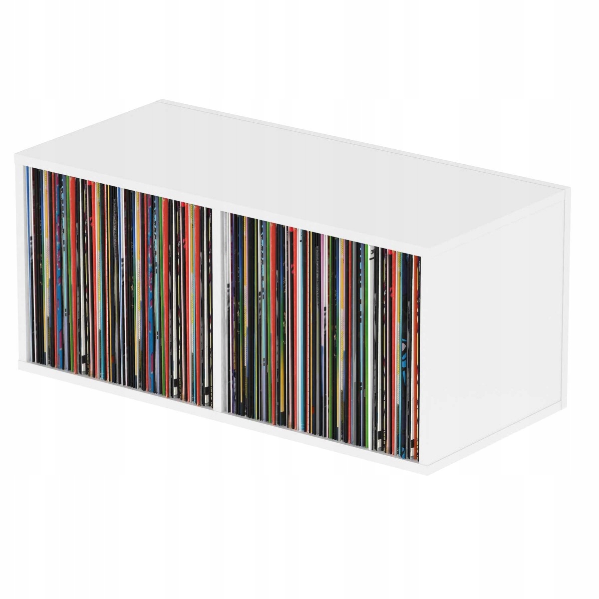 GLORIOUS Record Box 230 White – Idealne rozwiązanie do przechowywania winyli