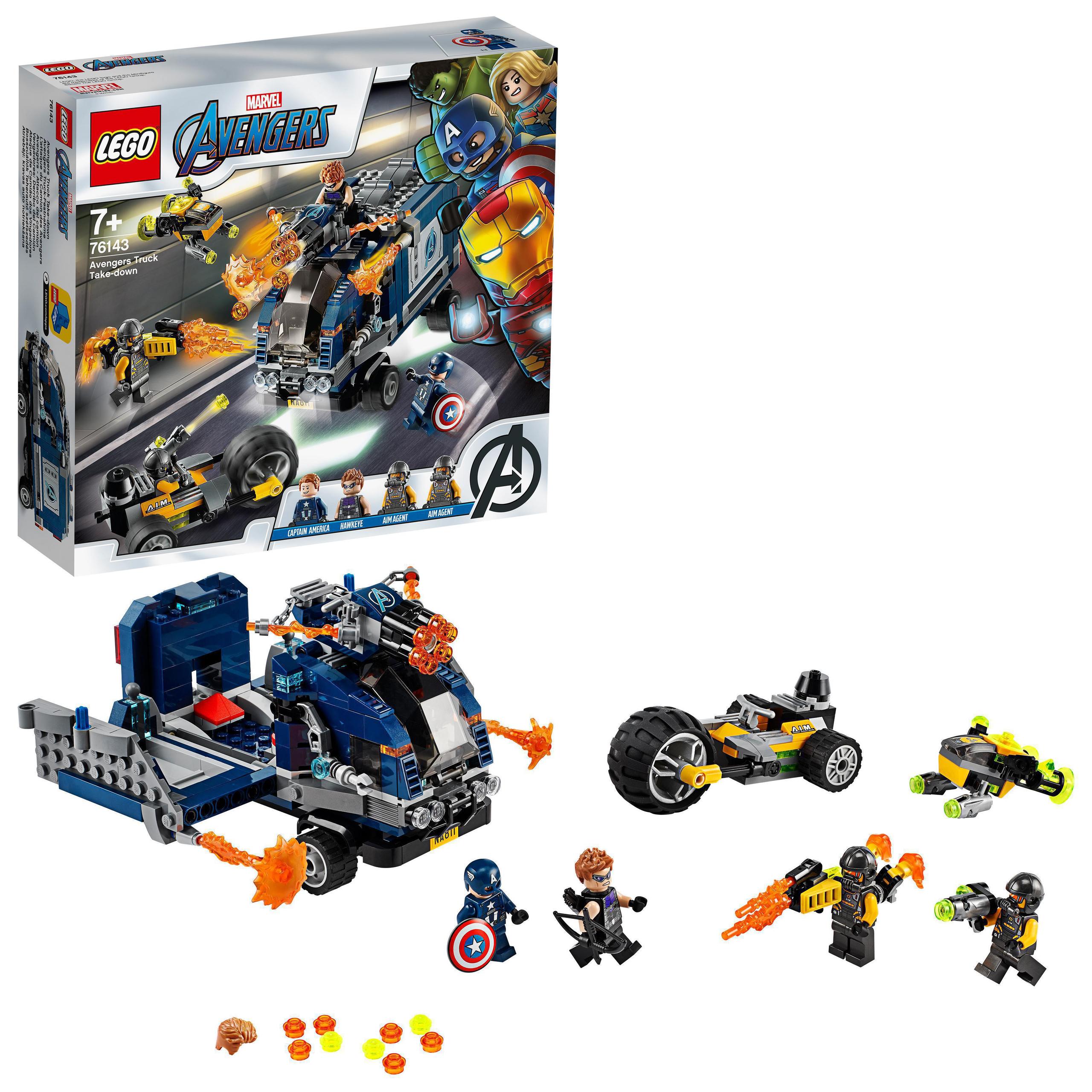 Zestaw z czterema minifigurkami LEGO