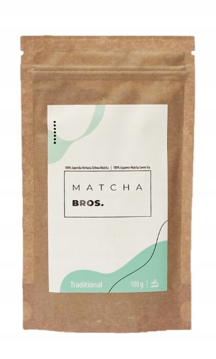 Matcha Bros - Tradycyjna Matcha 100g – Naturalna energia z Japonii