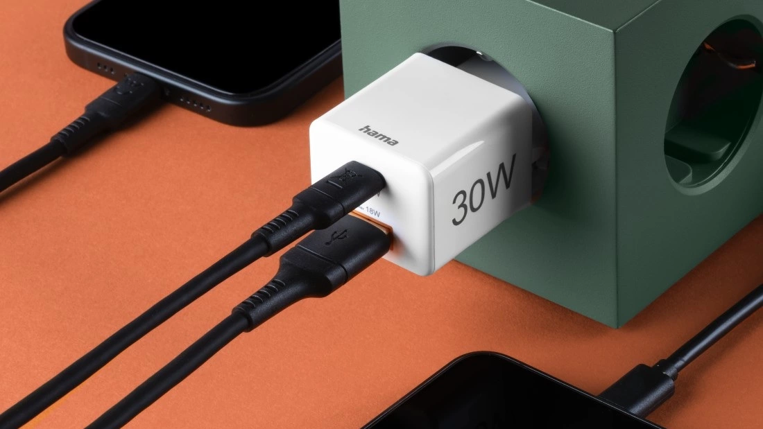 Zaawansowane zabezpieczenia ładowarki Hama 30W