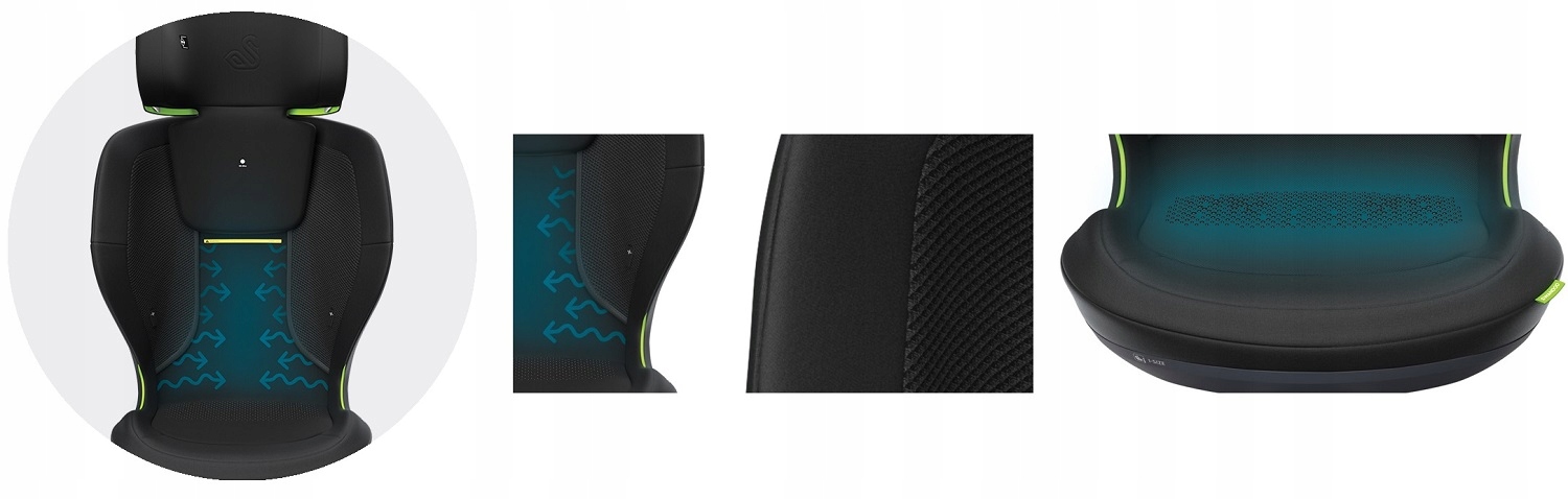 Wysokiej jakości materiały i wentylacja dla maksymalnego komfortu