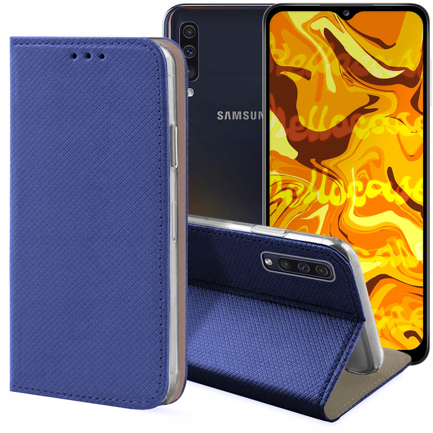 Etui z klapką do Samsung Galaxy A50 / A30s / A50s – Elegancja i ochrona w jednym