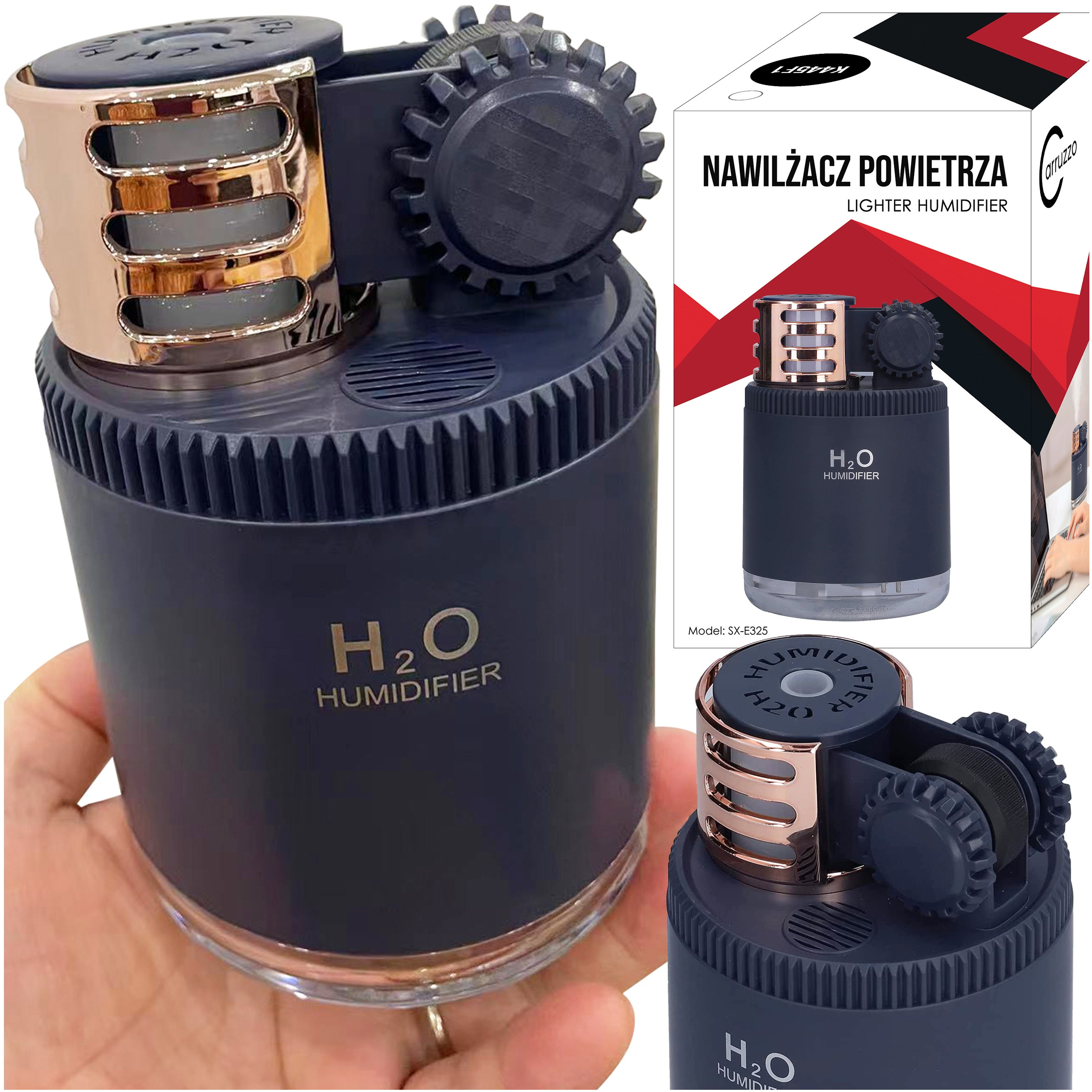 Nawilżacz powietrza Carruzzo K445F1 – Elegancja i funkcjonalność w jednym