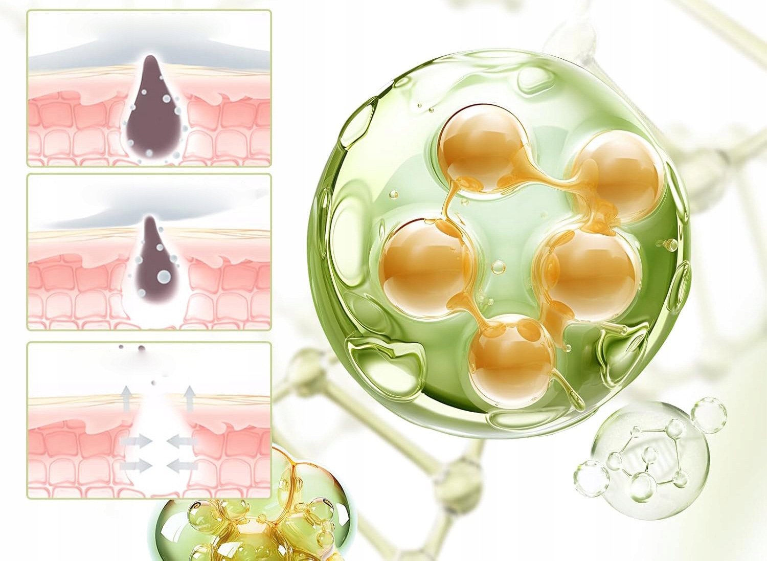 Zalety stosowania plastrów: Oczyszczanie i nawilżanie