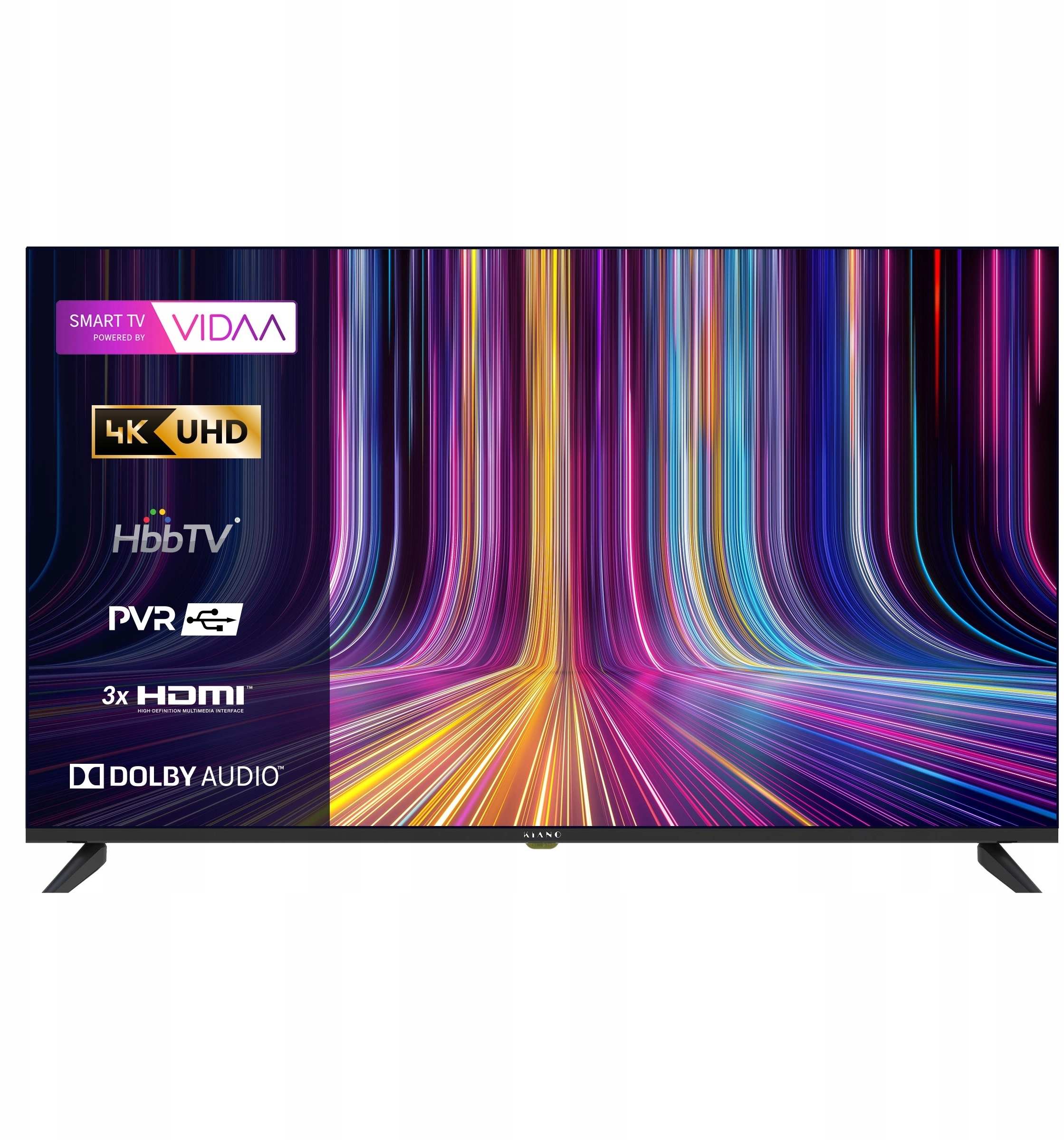 Telewizor Kiano Elegance 50 Vidaa – Nowoczesna rozrywka w Twoim salonie