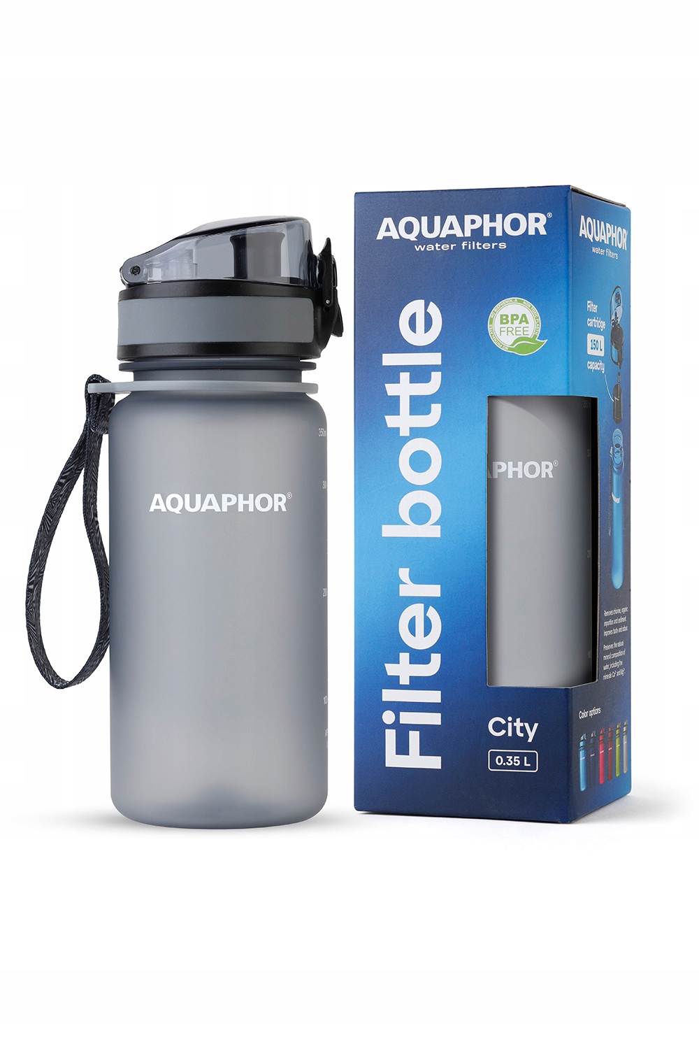 Butelka filtrująca AQUAPHOR City 350 ml – Czysta woda zawsze pod ręką