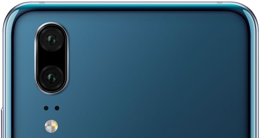 Huawei P20 aparat 20 + 12 mpix summilux ois fusion pixel