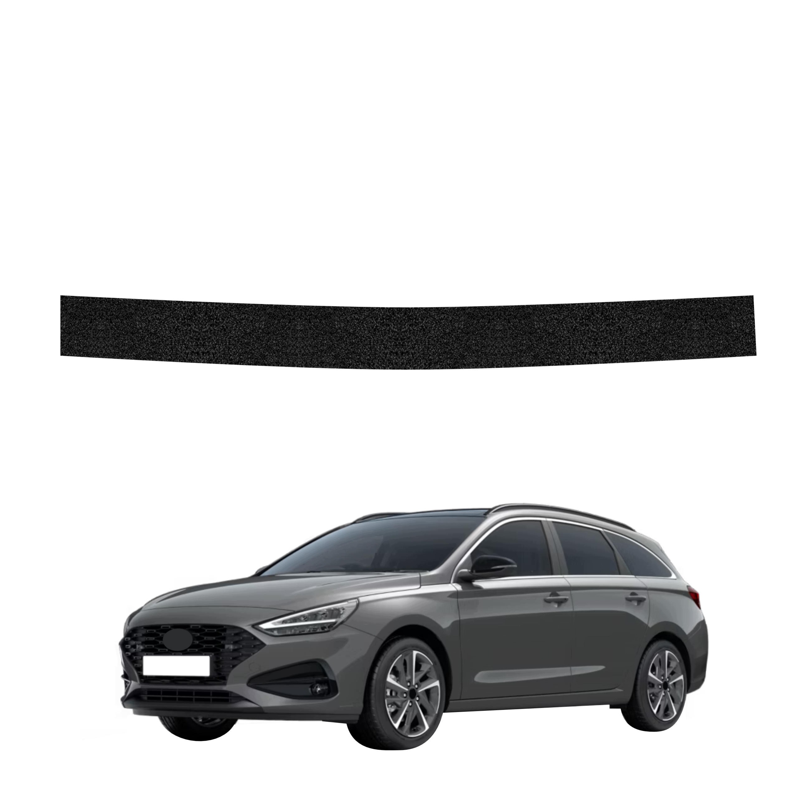 Czarna powłoka techniczna HeavyDuty Black na próg bagażnika do Hyundai i30 Wagon (2020-2026) – Ochrona na najwyższym poziomie