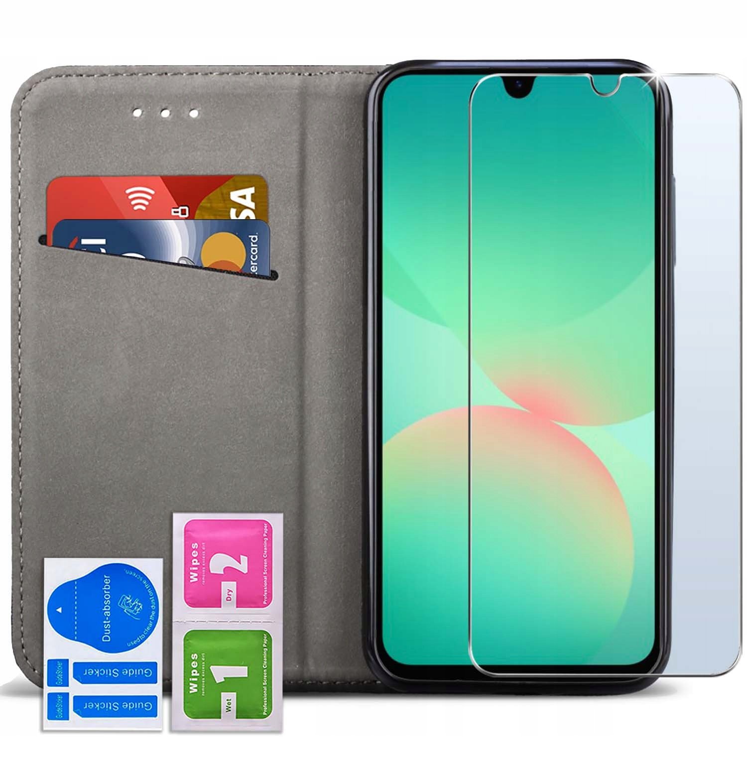 Wygodne funkcje – Kieszonka na karty i możliwość rozmowy z zamkniętą klapką