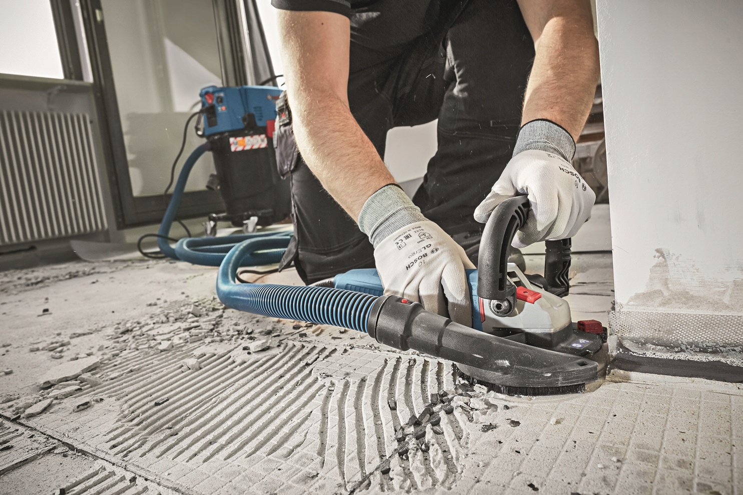 Funkcja wyważania dynamicznego dla komfortu pracy