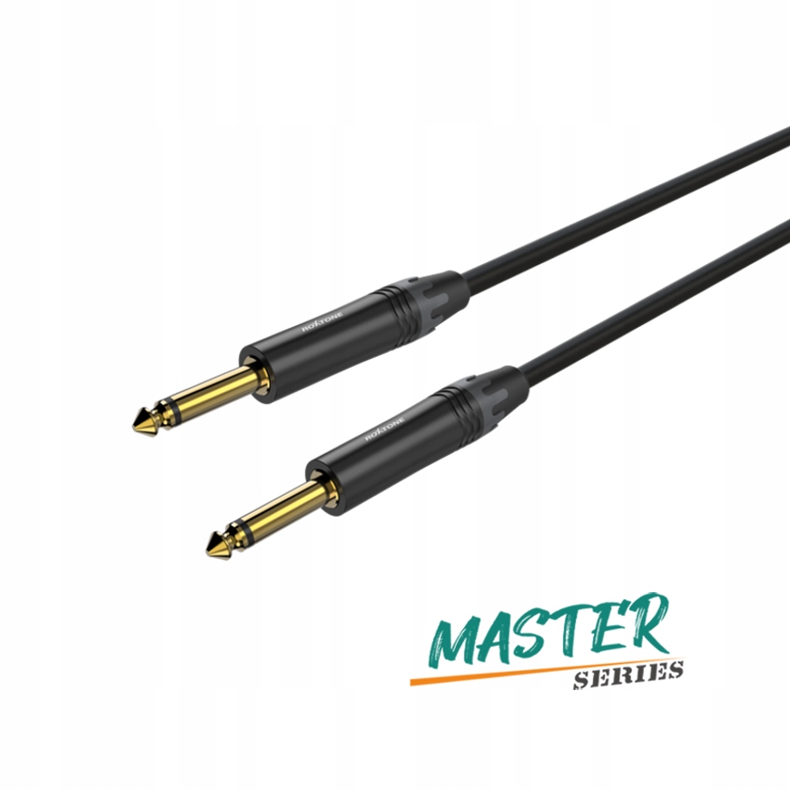 Profesjonalny kabel instrumentalny Roxtone MGJJ170L5-BK – Niezawodność i jakość dźwięku
