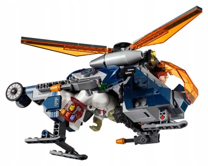 LEGO Super Heroes Marvel Avengers – Upadek helikoptera Hulka (76144) – Epicka zabawa dla dzieci