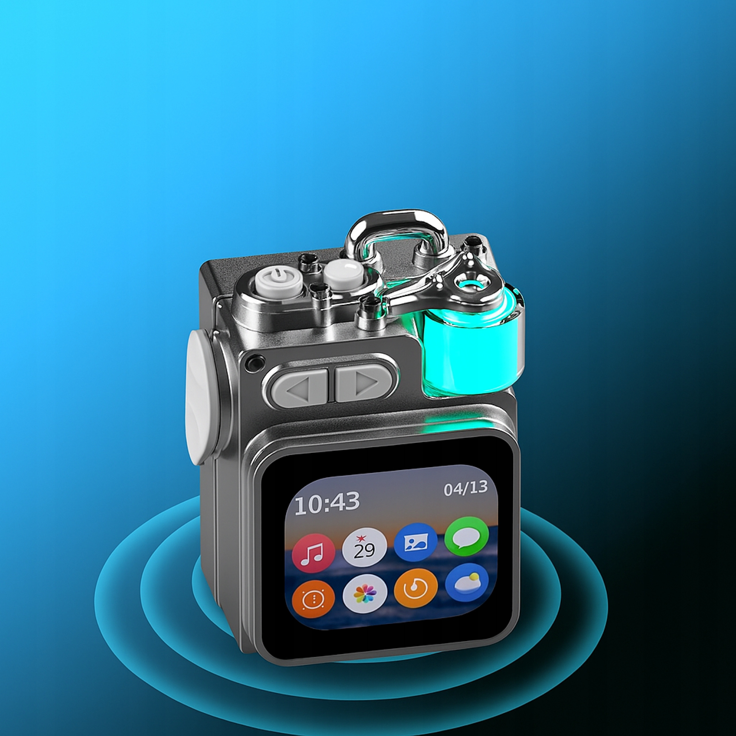 Inteligentny Bezprzewodowy Głośnik Bluetooth Smart Przenośny Czarny – Muzyka w Zasięgu Ręki