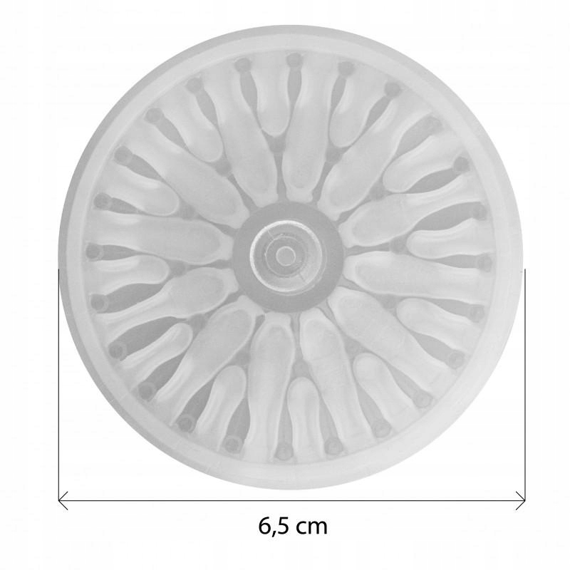 Właściwości materiału i designu – Przezroczysty wkład GAVI