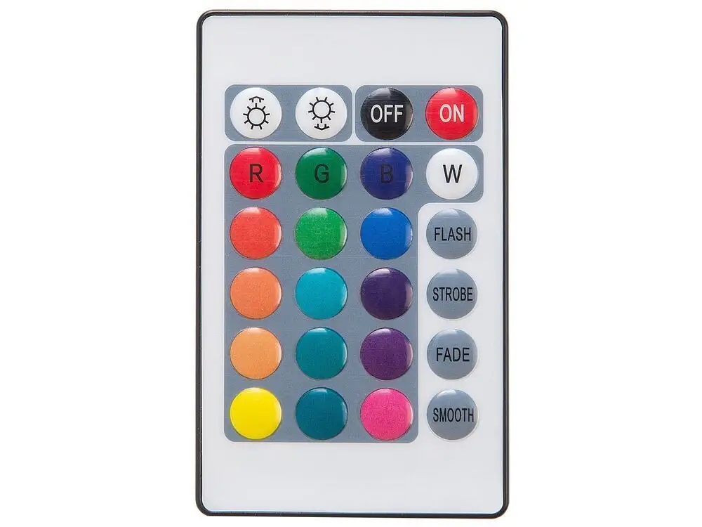 Sterowanie jasnością i kolorami za pomocą pilota