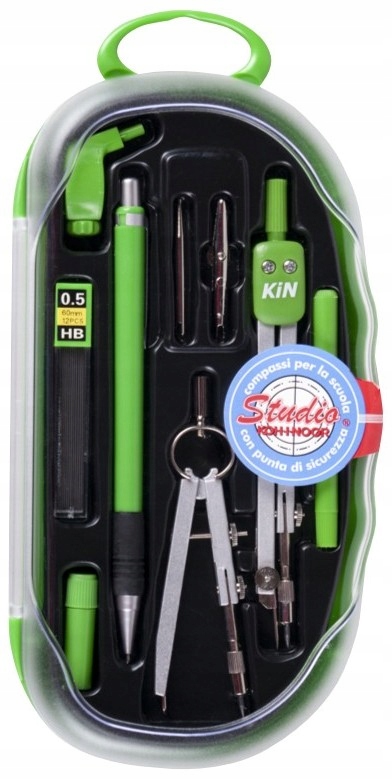 Kolorowe cyrkle – Pomarańczowy, zielony i fioletowy