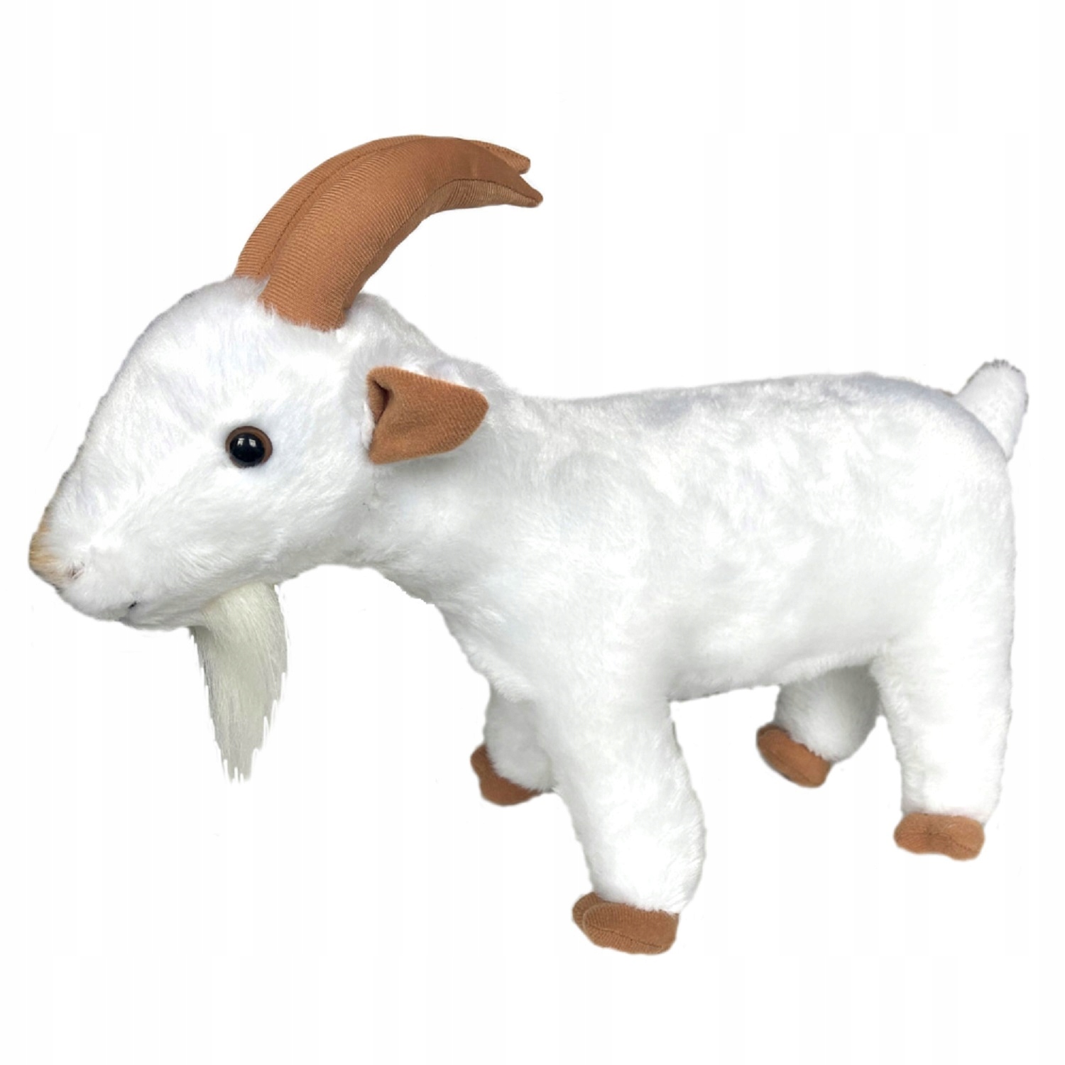Maskotka Pluszak biała Koza 38 cm – Idealny towarzysz zabaw dla dzieci