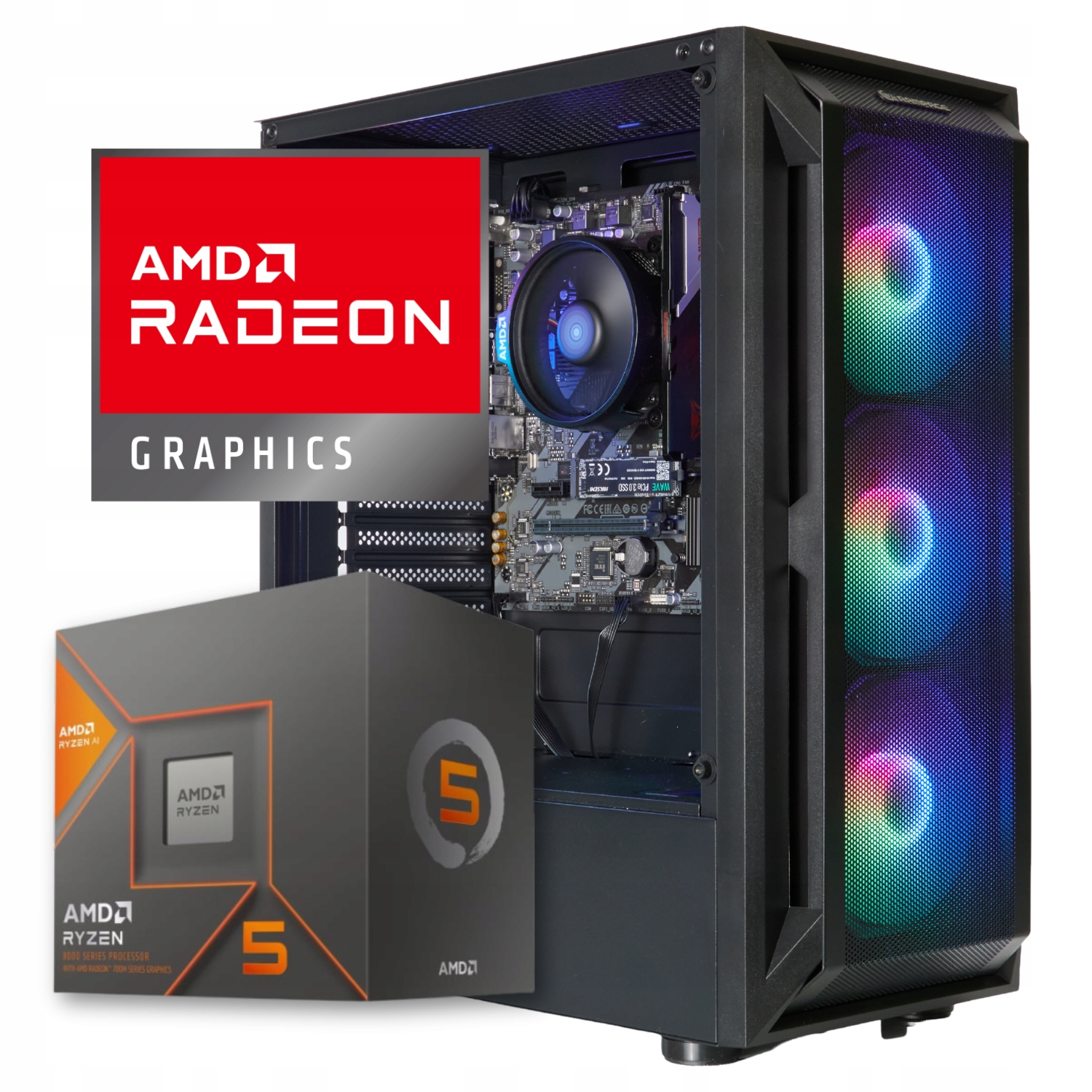 Procesor AMD Ryzen 5 8600G – Nowoczesna technologia dla graczy