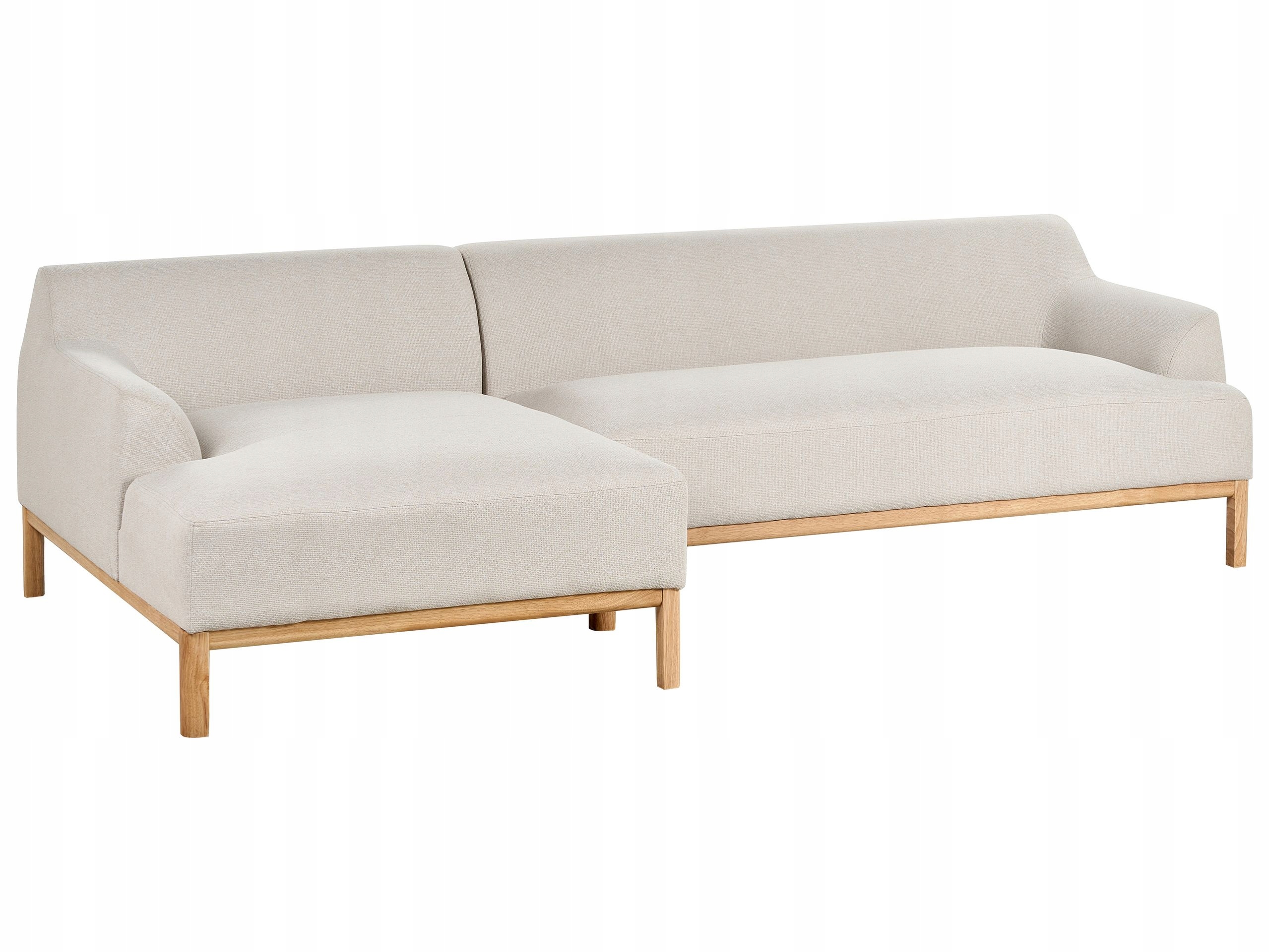 Narożnik prawostronny jasnobeżowy SOSJO Lumarko – Idealne rozwiązanie do Twojego wnętrza