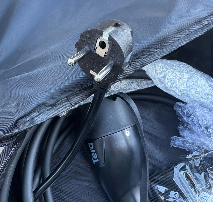 Regulacja prądu – Wybór między 6 A, 8 A, 10 A, 13 A i 16 A