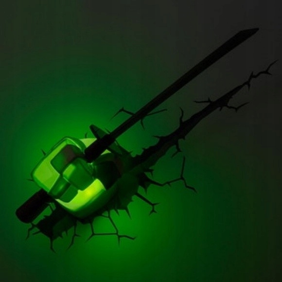 LAMPKA DEKORACYJNA 3D LEONARDO ŻÓŁWIE NINJA Kod producenta 140627