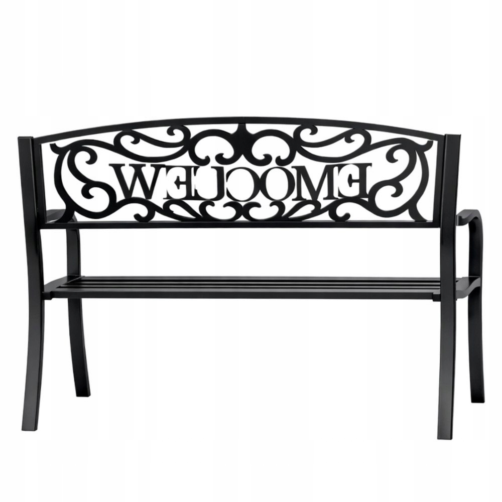 Nowoczesny design i trwałość – Czarna metalowa konstrukcja