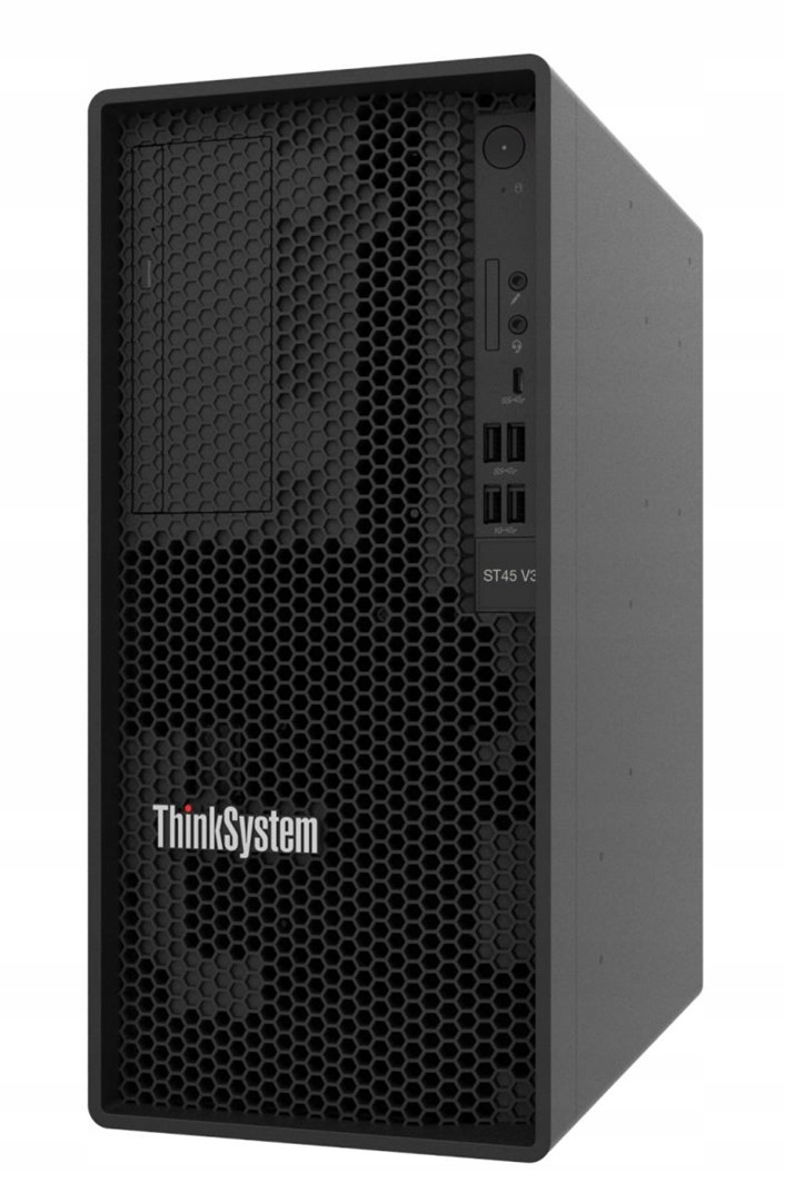 Lenovo ThinkSystem ST45 V3 – Wydajny serwer Tower z AMD EPYC 4124P