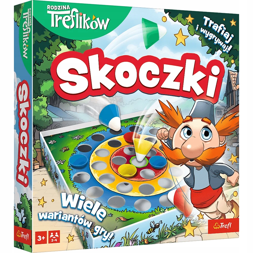Rodzina Treflików Skoczki TREFL – Emocjonująca gra zręcznościowa dla całej rodziny