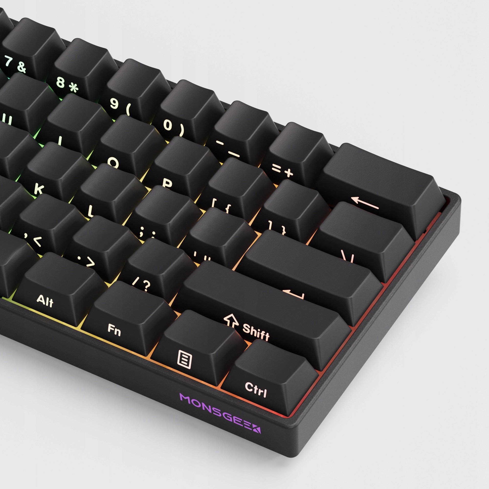 Akko MonsGeek FUN60 Max – Bezprzewodowa klawiatura gamingowa z RGB i przełącznikami Glare Magnetic
