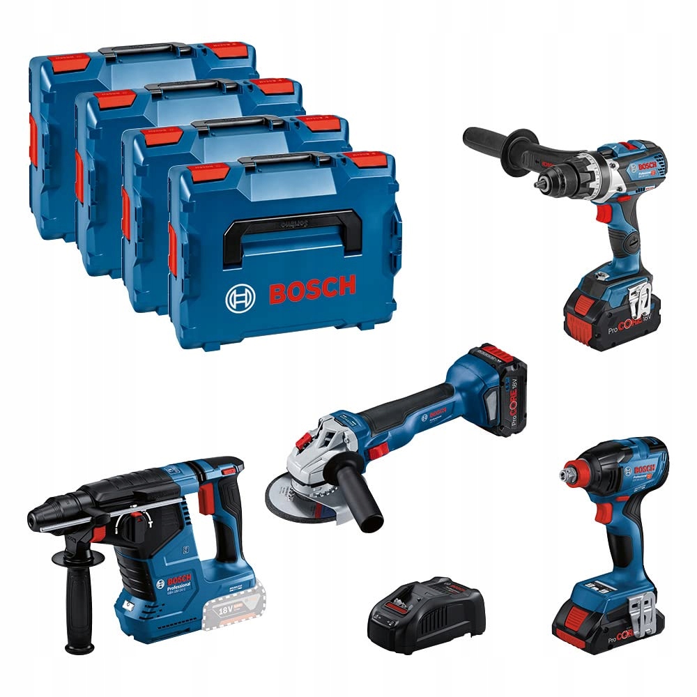 Bosch Professional 18V System Combo Kit – Zestaw narzędzi do każdego zadania