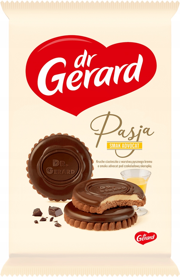 Kruche ciasteczka z pysznym kremem ajerkoniakowym