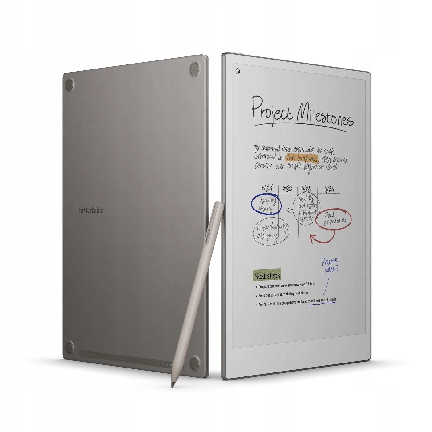 reMarkable Paper Pro – Innowacyjny tablet do notowania i szkicowania
