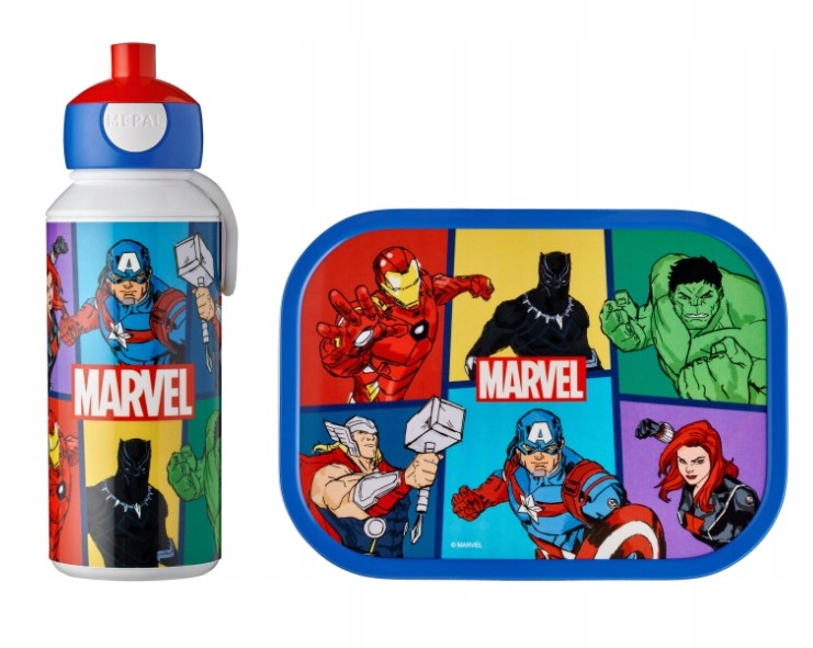Zestaw Lunchowy Campus 3 el. Avengers – Idealny dla Małych Superbohaterów